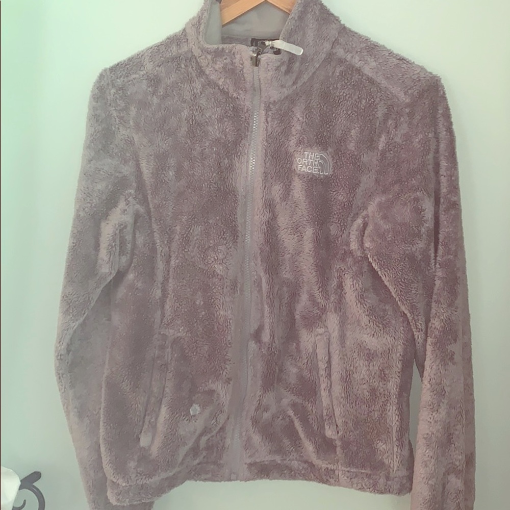 Grey north face fleece